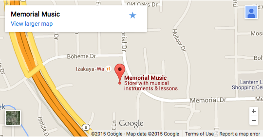 Memorial Music Map